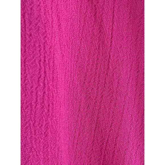 Cherokee Pink Off-Shoulder Embroidered Accent Gauzy Top size XL - Picture 3 of 8